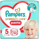 Pampers Premium Care Pants 5 52 ks – Sleviste.cz