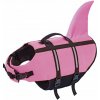 Výcvik psů Plovací vesta pro psy NOBBY Žralok růžová (XL) 45 cm