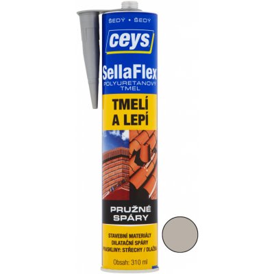 Ceys Sellaflex polyuretanový tmel 310 ml šedá – HobbyKompas.cz