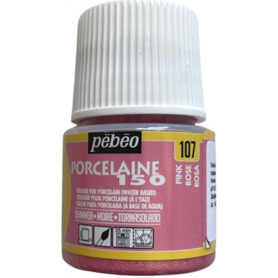 Pebeo Porcelaine 150 Barva: 107 Růžová 45 ml – Zboží Dáma