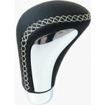 4car RUKOJEŤ ŘADÍCÍ PÁKY kožená sew bílá | Zboží Auto