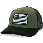 Alpinestars Flag Snapback Trucker Military/Black – Zboží Mobilmania