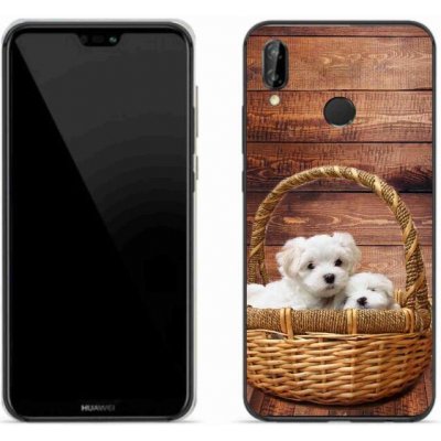 Pouzdro mmCase Gelové Huawei P20 Lite - štěňátka – Zbozi.Blesk.cz