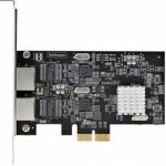 Startech 2-Port 2.5Gbps NBASE-T PCIe Network Card, Intel I225-V, Dual-Port Computer Network Card, Multi-Gigabit NIC, PCI Express Server LAN Card, Desktop Ethernet Interface - Síťový adaptér - PCIe 2.0 – Hledejceny.cz