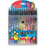 MAPED Fixy Color'Peps Monster 12ks + 15ks pastelek – Zboží Dáma