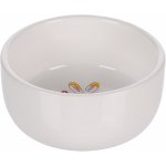 Flamingo miska pro hlodavce ZIPPY RABBIT CERAMIC ROUND 11,5 x 1,5 x 5,3 cm 325 ml – Zboží Dáma