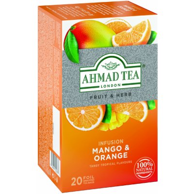 Ahmad Tea Mango & Orange alupack 20 sáčků – Zbozi.Blesk.cz