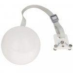 Springos Hula hoop s výstupky 38 cm bílá – Hledejceny.cz