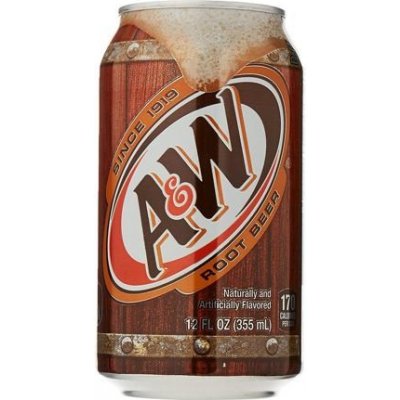 A&W limonáda s příchutí kořenového piva 12 x 355 ml