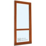 Kömmerling balkonové dveře 70 AD s příčkou levé zlatý dub/zlatý dub 70 x 200 cm s klikou+ PVC rám – Hledejceny.cz