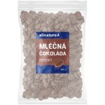 Allnature Mléčná čokoláda pecičky 500 g – Zboží Dáma