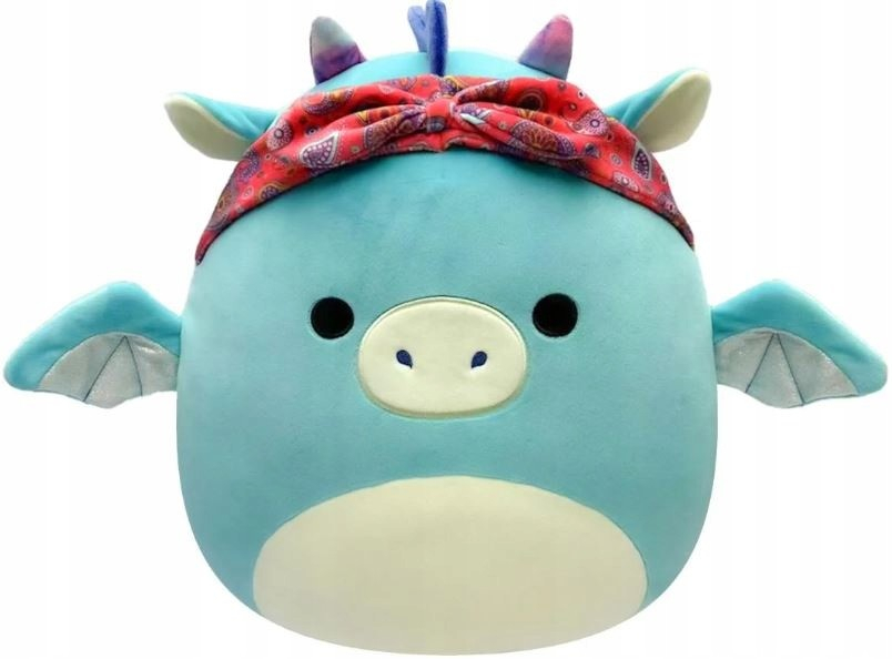 Squishmallows MODRÝ SMOK TATIANA 19 cm