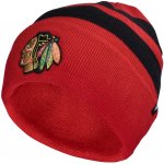 Fanatics CHICAGO BLACKHAWKS SWIPE CUFFED BEANIE Červená Černá Zlatá – Hledejceny.cz