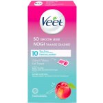 Veet Depilační pásky na nohy s vůní nektarinky 10 ks – Zboží Mobilmania