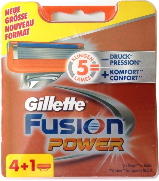 Specifikace Gillette Fusion Power 5 ks - Heureka.cz