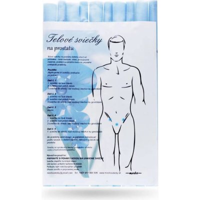 Jan Melich Medosvíčky tělové svíčky PROSTATA 10 ks – Zboží Dáma
