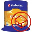 Verbatim DVD-R 4,7GB 16x, Advanced AZO, cakebox, 100ks (43549)