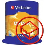 Verbatim DVD-R 4,7GB 16x, Advanced AZO, cakebox, 100ks (43549) – Zboží Mobilmania