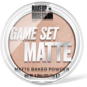make-up Obsession Game Set Matte zapečený matující pudr Navagio 7,5 g