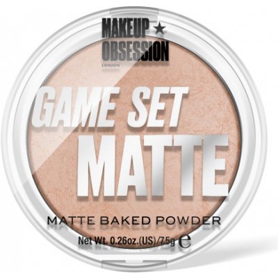 make-up Obsession Game Set Matte zapečený matující pudr Navagio 7,5 g – Zboží Mobilmania