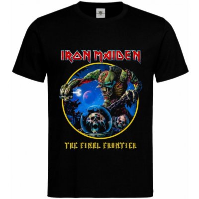 Tričko Iron Maiden The Final Frontier Černá – Zboží Mobilmania