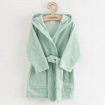 Dětský froté župan New Baby Comfortably mint – Zboží Dáma