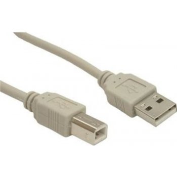 Gembird CC-USB2-AMBM-10 USB 2.0, A-B, 3m, šedý