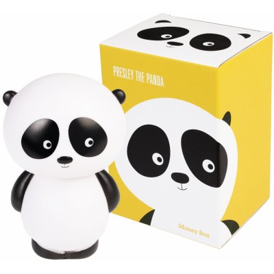 Rex London Bílá pokladnička ve tvaru pandy Presley The Panda – Zboží Mobilmania
