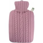 HUGO FROSCH Termofor CLASSIC v pleteném obalu, ohřívací lahev 1,8 l, růžový – Zboží Dáma