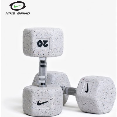 Nike HEX Grind Jednoruční činka 20 kg – Zboží Mobilmania