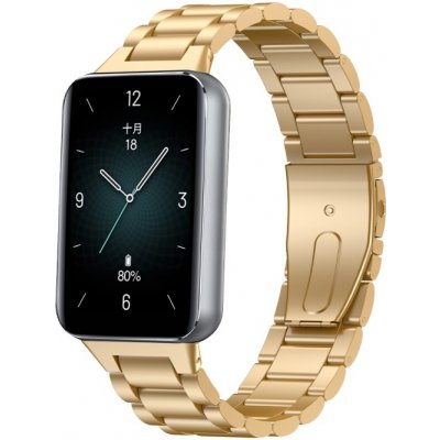 VSECHNONAMOBIL 86819 CLASSIC Kovový řemínek pro Honor Band 9 zlatý – Zboží Živě
