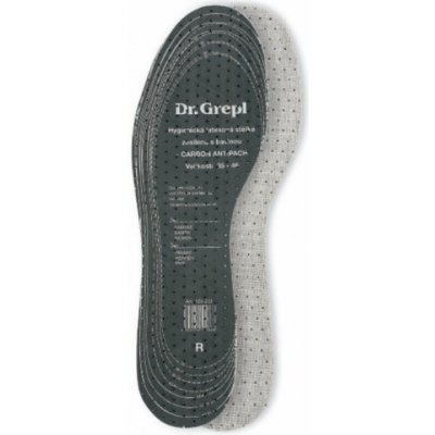 Dr. Grepl Stélky/vložky do bot Carbon odstřihávací šedé – Hledejceny.cz