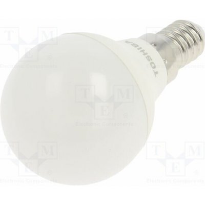 Toshiba LED LIGHTING DELS-GFC44P714AE21 Žárovka LED studená bílá E14 230VAC 470lm 4,7W 180° 6500K – Hledejceny.cz