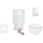 Grohe Uniset tlačítko Skate Cosmo chrom WC Ideal Standard + sedátko 38643SET-KU – Hledejceny.cz