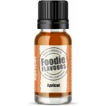 Foodie Flavours Přírodní koncentrované aroma 15 ml meruňka – Zboží Dáma