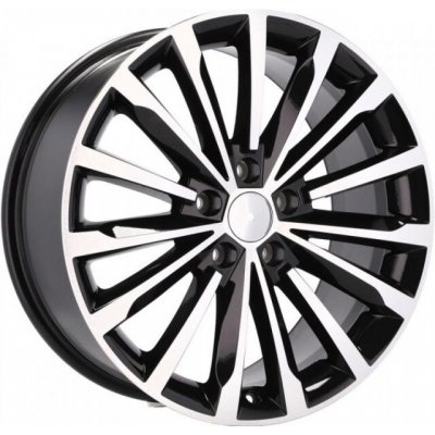 Racing Line F1526 8x18 5x112 ET44 black polished – Zboží Mobilmania