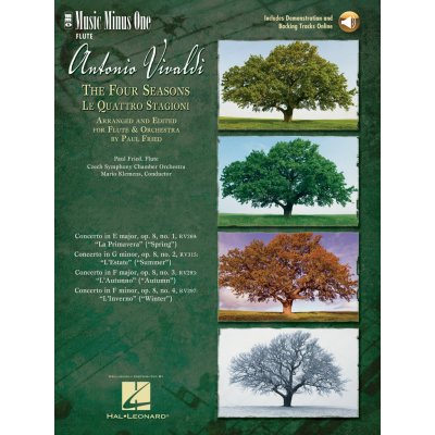 Vivaldi: The Four Seasons for Flute Antonio Vivaldi – Hledejceny.cz