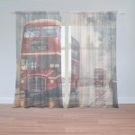 Sablio Záclony Londýn Double-decker 2: 2ks 150x250cm – Hledejceny.cz