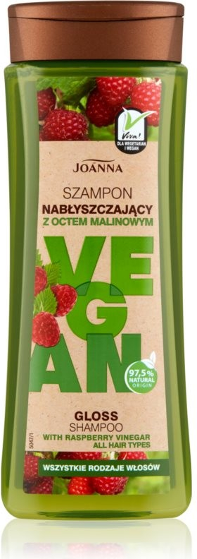 Joanna Vegan Raspberry Vinegar šampon 300 ml