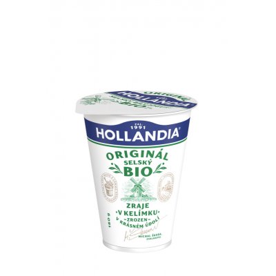 Hollandia Bio selský jogurt bílý 180 g – Zboží Dáma