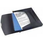 Esselte Box na spisy s gumičkou Jumbo Vivida, Vivida černá, 40 mm, A4, PP – Sleviste.cz