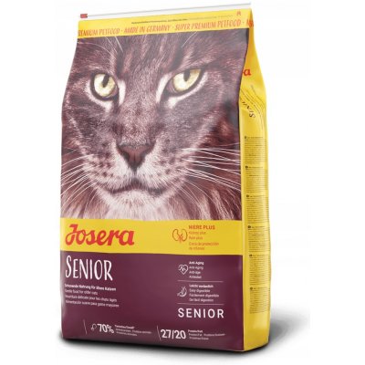 Josera Senior Krmivo pro starší kočky Ochrana ledvin Lehce stravitelné 10 kg – Hledejceny.cz