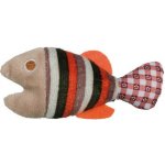 TRIXIE Plyšová/látková rybka s catnipem 9-12 cm – Zboží Mobilmania