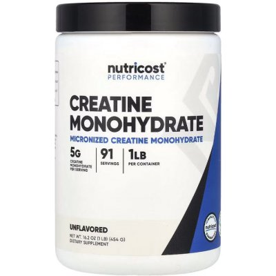 Nutricost Creatine Monohydrate Powder 453 g – Zboží Dáma
