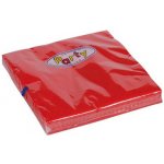Wimex papírové ubrousky červené 3V 20ks 33x33cm – Zbozi.Blesk.cz