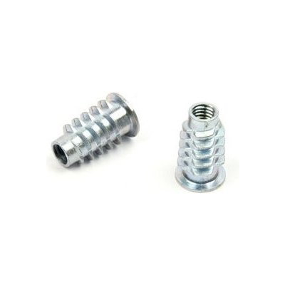 Závrtná matice s límcem M6x20 mm, typ D, zinek bílý – Zbozi.Blesk.cz