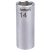 Klíč Hlavice nástrčná prodloužena 1/4", 14mm, l 50mm FORTUM 4701527