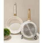 Kitchisimo Pánev BIANCO 24 cm nepřilnavý povrch – Hledejceny.cz