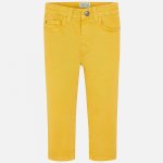 Mayoral Regular fit kalhoty žlutá – Hledejceny.cz