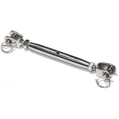 Napínák trubkový s vidlicemi, nerez A4, M6, 4ks – Sleviste.cz